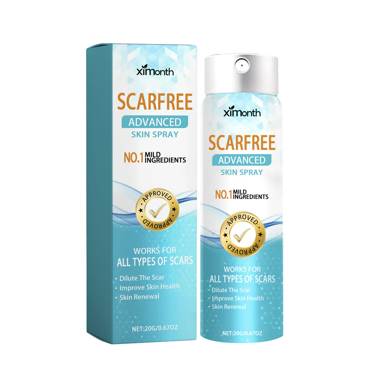 Scarfree Advanced Skin Spray, Body Skin Care Reduces Post-Natal Scars And Smooths Skin - V.I.P Digital Presence