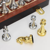 International Chess Metal Chess Folding Set High end Chess Western Chess - V.I.P Digital Presence