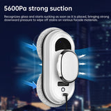5600Pa Smart Window Cleaning Robot   Auto-Guided, Remote-Controlled Glass Cleaner for Home Use - V.I.P Digital Presence