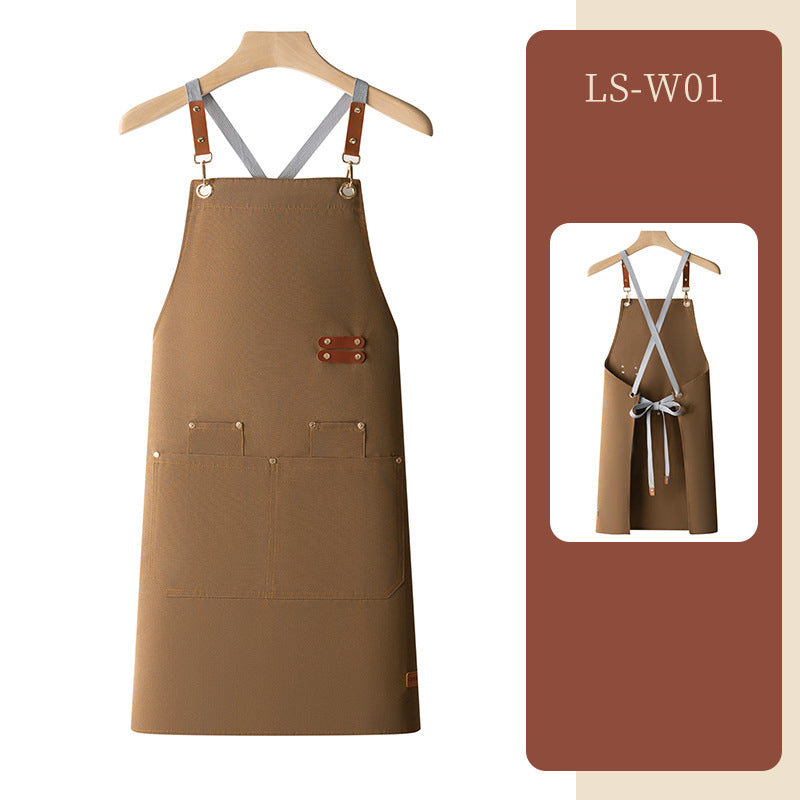 Waterproof apron customized logo printing for catering - V.I.P Digital Presence
