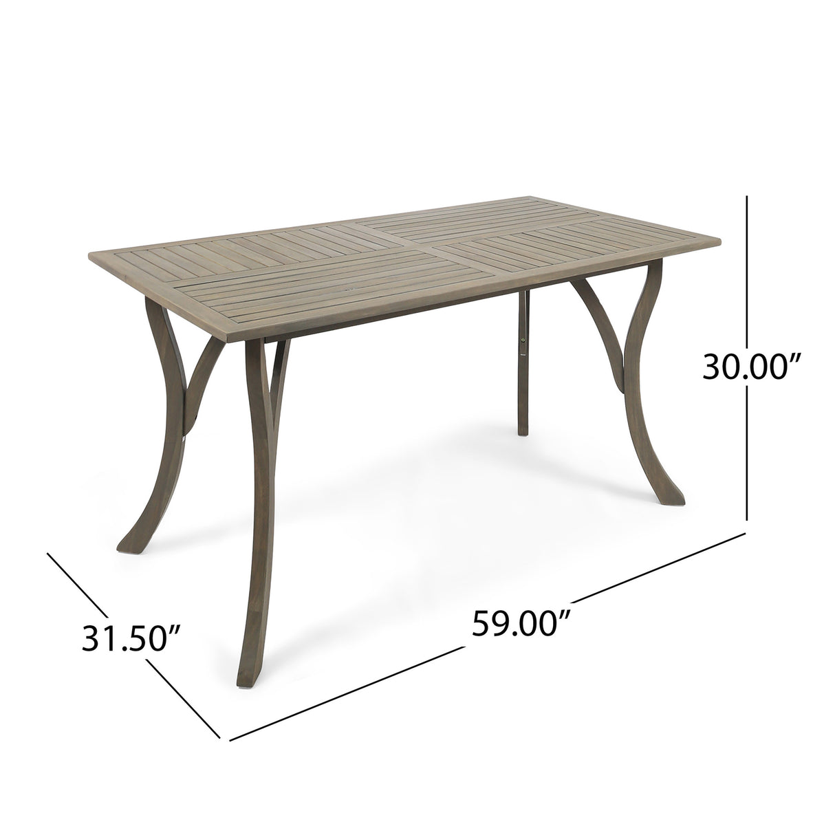 ECTANGULAR WOOD TABLE - V.I.P Digital Presence