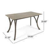 ECTANGULAR WOOD TABLE - V.I.P Digital Presence