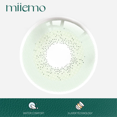 1Pair FDA Certificate Eyes Beautiful Pupil Colorful Girl Cosplay Contact Lenses  EMILY LIGHT GREEN - V.I.P Digital Presence