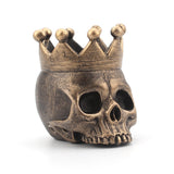 New resin crown skull candlestick candle base - V.I.P Digital Presence