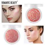 Romantic Beauty Highlighter Blush All-in-One Blush Palette Makeup Pearl Baked Powder Blush Palette - V.I.P Digital Presence
