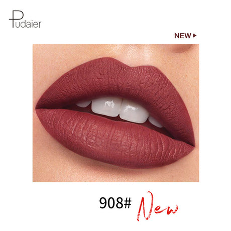 Pudaier 18 Color Mini Capsule Lip Glaze Velvet Fog Color Non-Stick Cup Smooth Matte - V.I.P Digital Presence