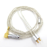 Silver foil headphone cable LS200 CKR90 LS50 70 A2DC interface audiophile headphone upgrade cable - V.I.P Digital Presence