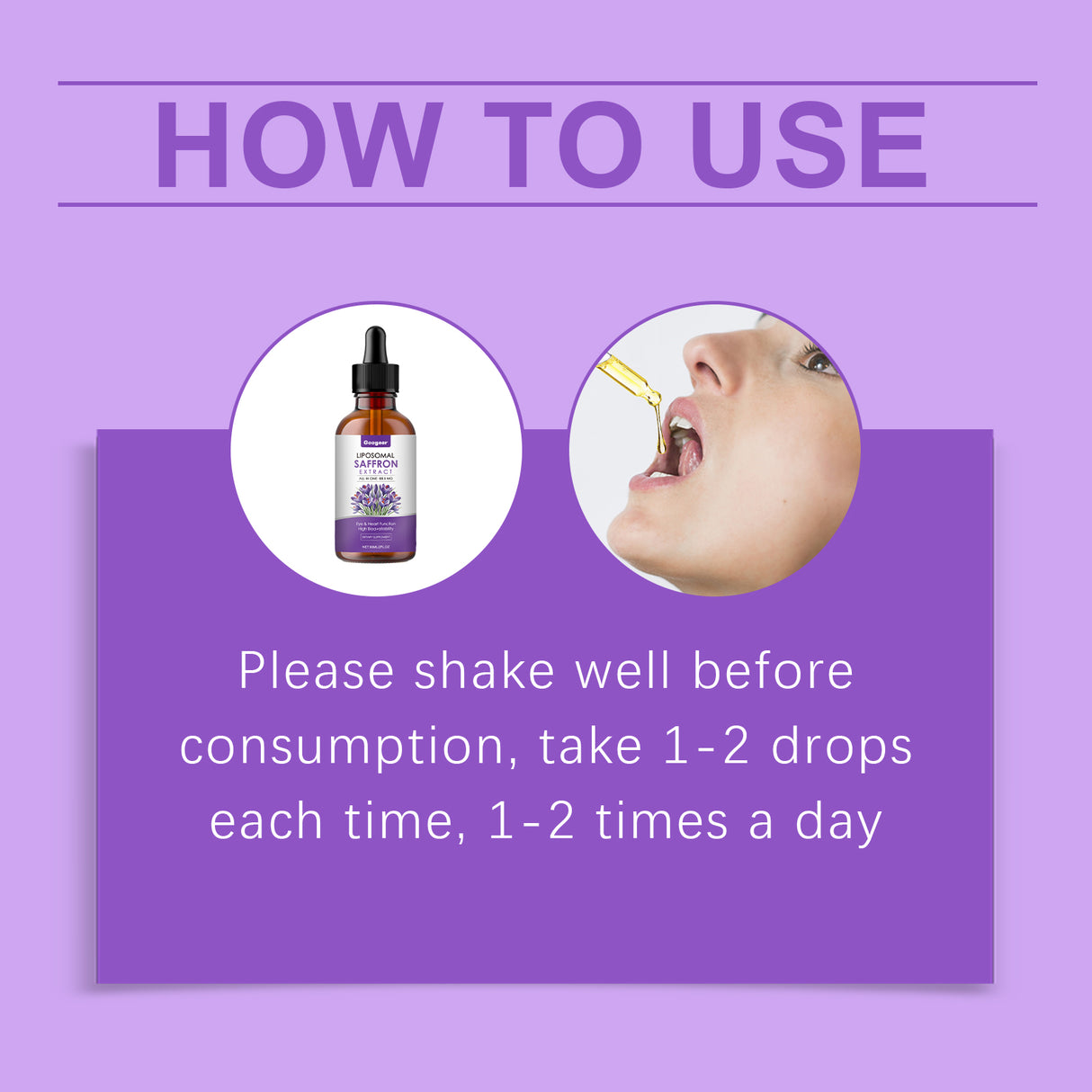 Saffron Supplement Drops, Dietary Supplement Body Therapy Body Care - V.I.P Digital Presence