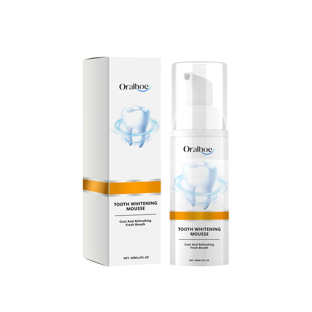 Tooth Whitening Mousse, Clean Teeth Whitening Teeth Care Gums Fresh Oral Care - V.I.P Digital Presence