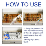 Protective Kitchen Cleaner, Range Hood Kitchenware Heavy Oil Cleaning Strong Decontamination - V.I.P Digital Presence