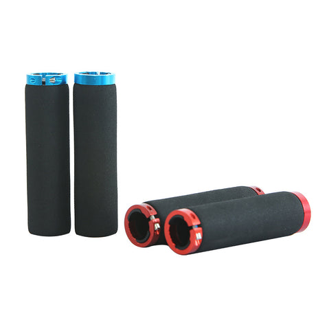 Bicycle Sponge Handle Cover Unilateral Bilateral Locking Mountain Bike Grip Non-Slip Sweat-Absorbing Foam Cotton Handle Gloves - V.I.P Digital Presence