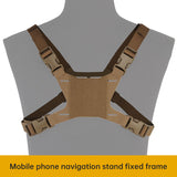 Mobile phone navigation support fixed frame only suitable for MB-03 portable wearable lightweight design