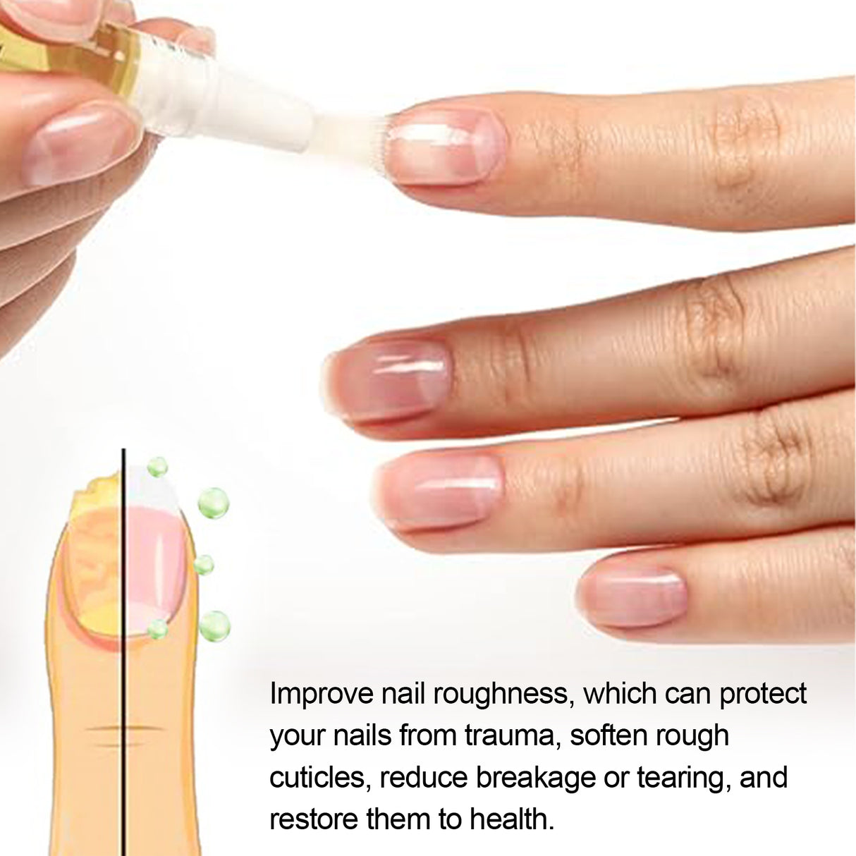 Cuticle Oil Pen, Manicure Moisturizes And Softens Cuticles To Reduce Breakage Thickening Brightening Nails - V.I.P Digital Presence