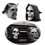 Death Skull Aromatherapy Plugin Resin Ghost Mask Car mounted Aromatherapy Clip Decoration - V.I.P Digital Presence