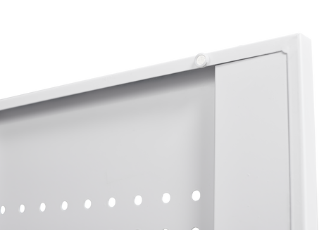 Metal storage cabinets, lockable cleaning tool cabinets, high broom tool organizers, and large storage cabinets in storage store - V.I.P Digital Presence