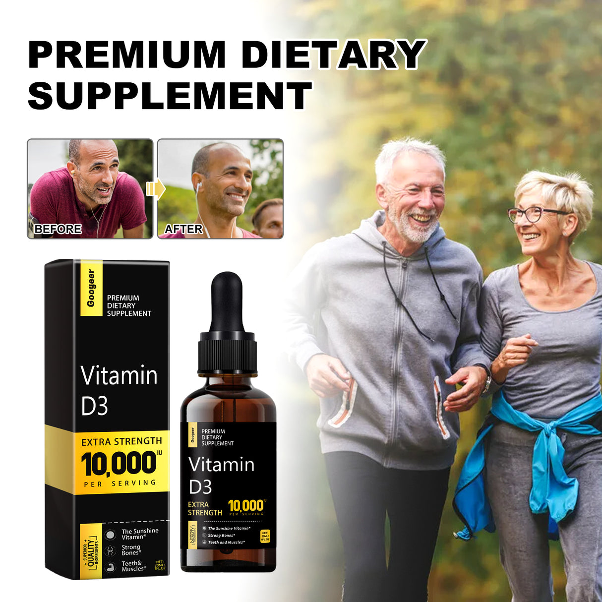 Vitamin Supplement (Intake) Relieves Mouth Pain, Strengthens Muscles And Boosts Body Vitality - V.I.P Digital Presence