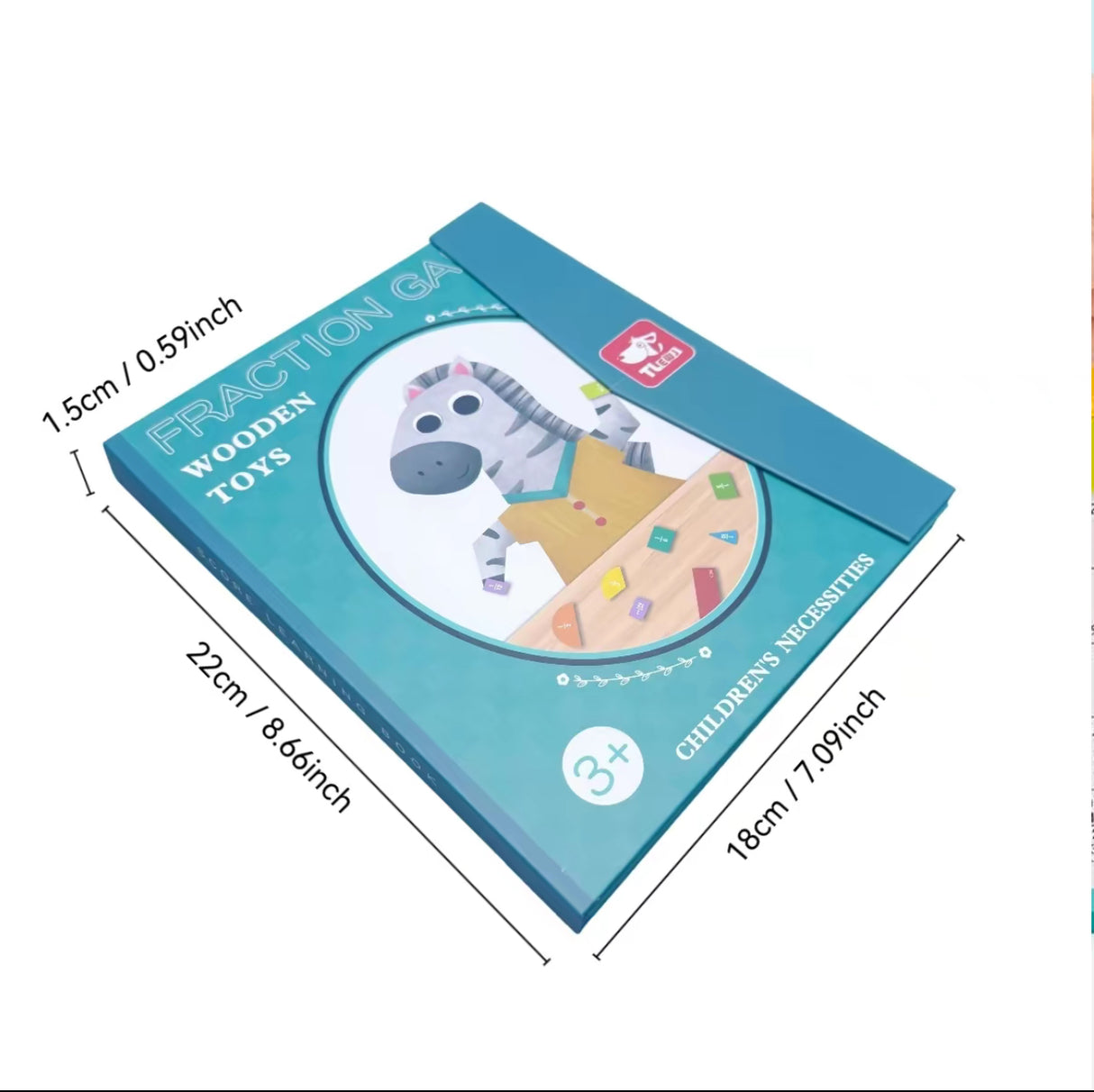 MagFractions Learning Toy