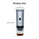 2025 Upgraded 3-in-1 Cordless Coffee Maker - 20Bar Portable for Car/Camping/Home, Capsule/Powder, USB Fast Heat - V.I.P Digital Presence