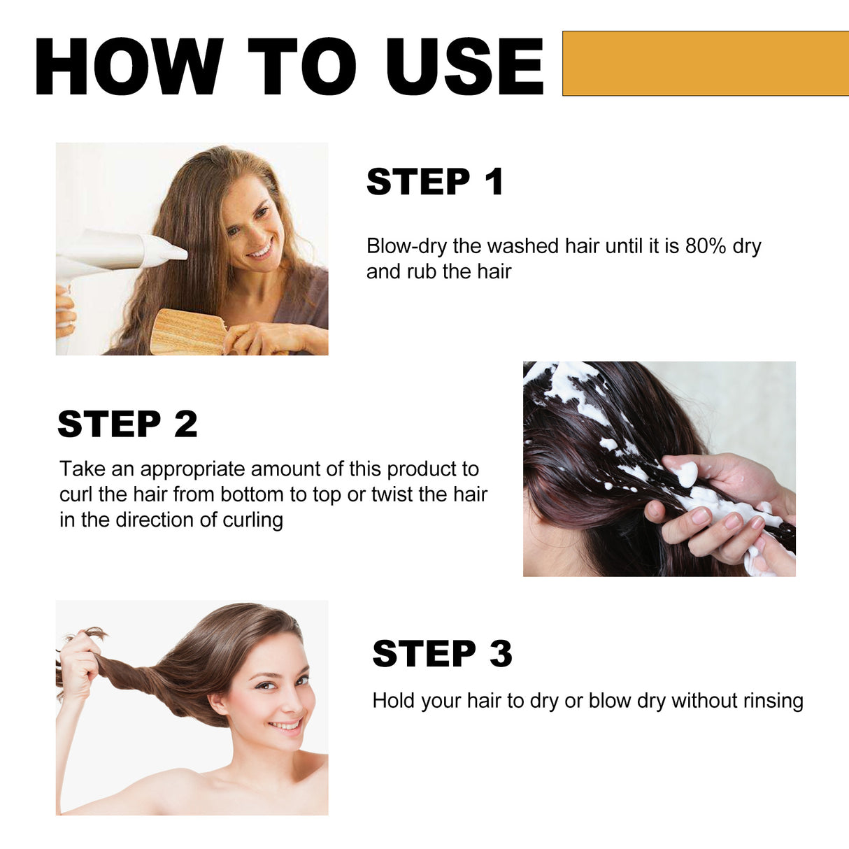 Moisturize Styling Elastin Cream, Curls Volumizing Shine Natural Puffiness Styling Conditioner - V.I.P Digital Presence