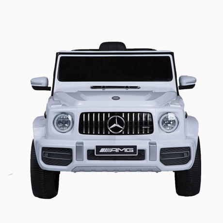 Mercedes Benz G63 Children's Electric Vehicle with Remote Control 12V Music, Horn, Spring Suspension, Safety Lock and License - V.I.P Digital Presence