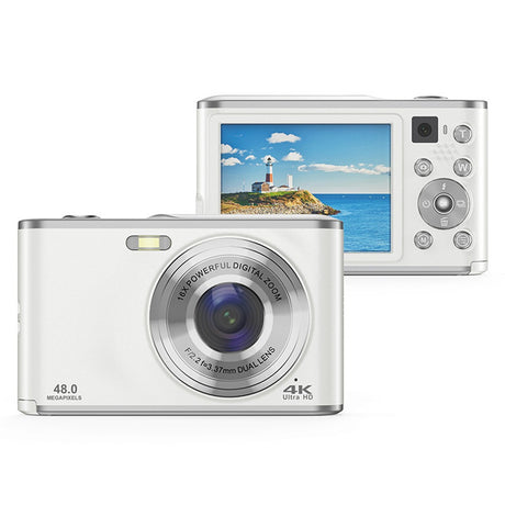 DC306 digital high-definition camera front and rear dual camera autofocus entry-level student card machine - V.I.P Digital Presence