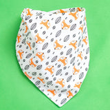 Toalla babeante para bebé, toalla triangular para bebé, doble capa, según la hebilla, pañuelo babero para recién nacidos. 