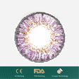 1Pcs FDA Certificate Eyes Beautiful Pupil Colorful Girl Cosplay Contact Lenses Violet - V.I.P Digital Presence