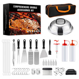 Herramientas para barbacoa al aire libre Juego de palas para barbacoa de acero inoxidable Tenedor para barbacoa Combinación de placa de hierro Nuevo juego de barbacoa para barbacoa