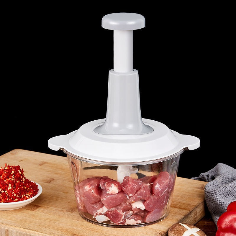Press Garlic Processor Popper Meat Grinder Manual Baby Food Maker - V.I.P Digital Presence