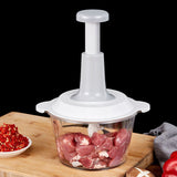 Press Garlic Processor Popper Meat Grinder Manual Baby Food Maker - V.I.P Digital Presence