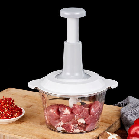 Press Garlic Processor Popper Meat Grinder Manual Baby Food Maker - V.I.P Digital Presence
