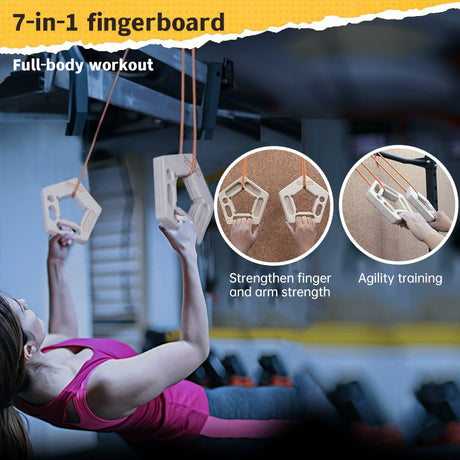 1/2PCS Climbing Pull-Up & Hangboard: Finger & Forearm Strengthener for Rock Climbing Training - V.I.P Digital Presence