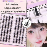 Sunflower Comics Pure Desire Eyelash Simulation Natural Thickening Large Segmented Trilogy False Eyelash Laziness - V.I.P Digital Presence