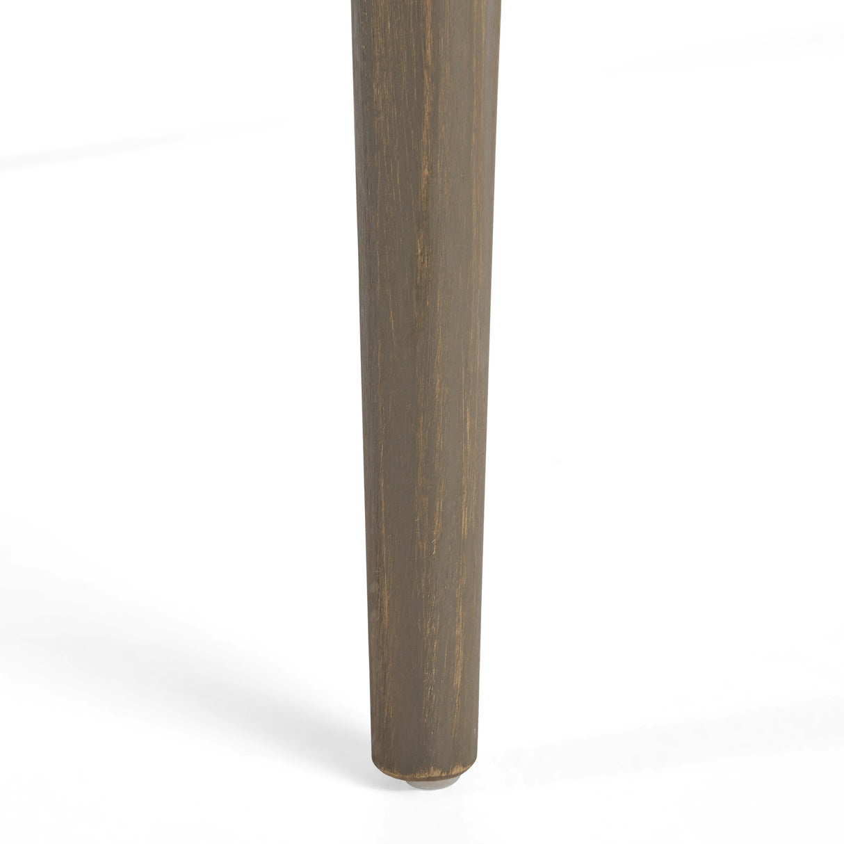 Outdoor Square Acacia Wood Table with Straight Legs, Gray - V.I.P Digital Presence