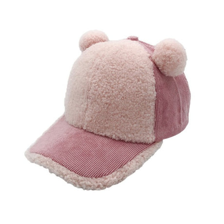 Fashion Baby Baseball Cap Newborn Velvet Hat Fashionable Kids Hats Children Accessories Winter Warm Baby Hat 2-5Y - V.I.P Digital Presence