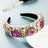 Hair Hoop Baroque Court Style Heavy Industry Full Drill Hoop Thickened Sponge Embroidery Wide-Brimmed Prom Hair Accessories - V.I.P Digital Presence