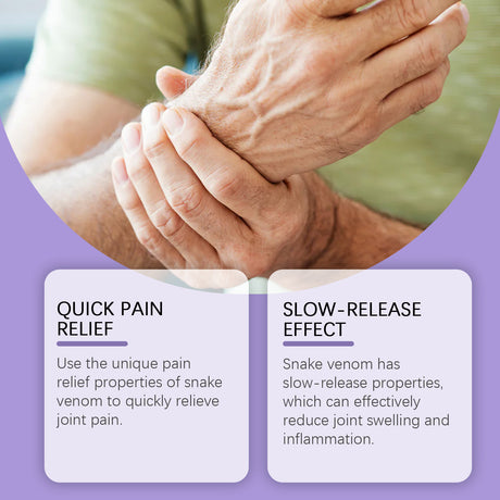 Snake Venom Joint Care Gel Relieves Pain In Joints, Muscles And Bones And Body Massage Cream - V.I.P Digital Presence