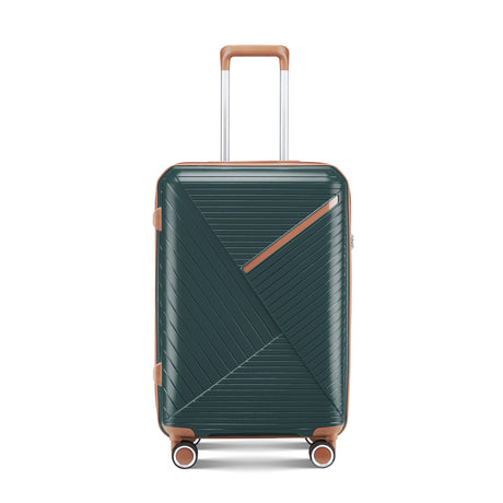 Luggage set of 4 pieces (14/20/24/28) with 4 360 degree silent rotating wheels made of PP material and durable TSA lock - V.I.P Digital Presence