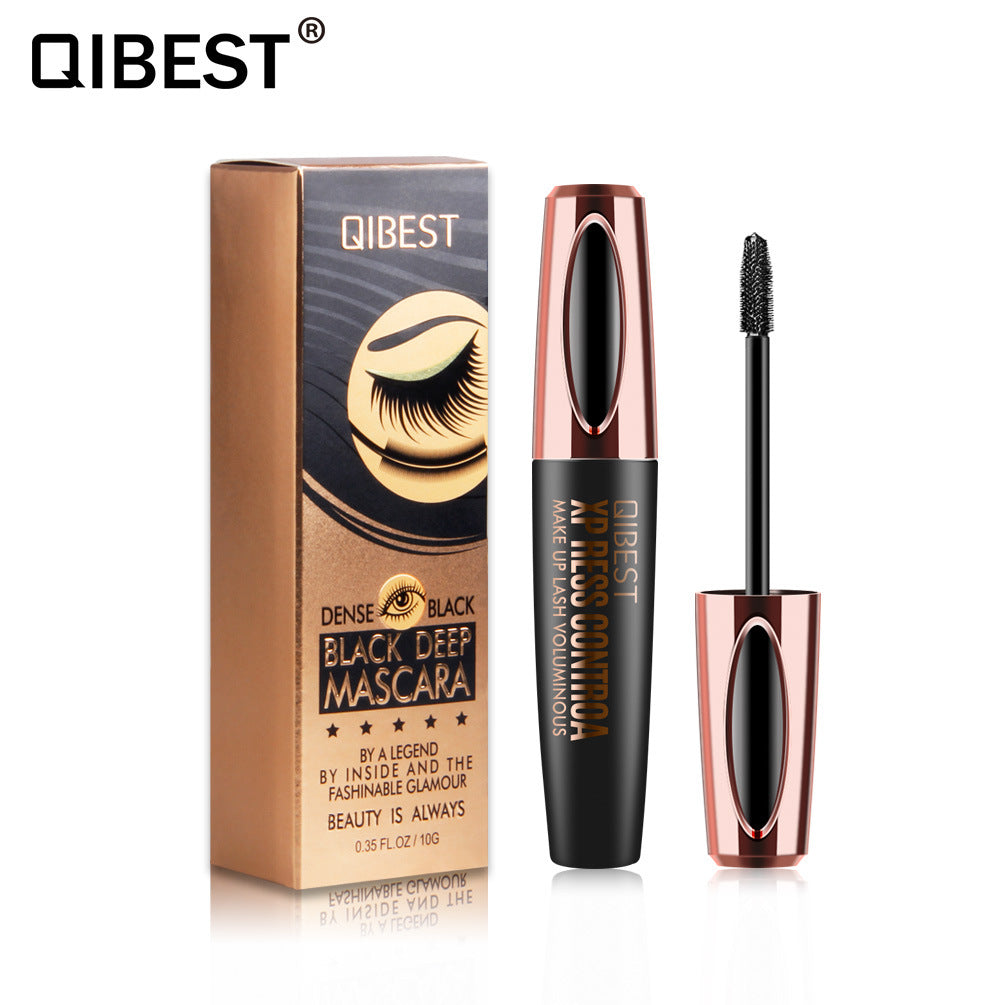 QIBEST Volumizing Magic Mascara Thick And Curling Big Brush Mascara 4D Mascara - V.I.P Digital Presence