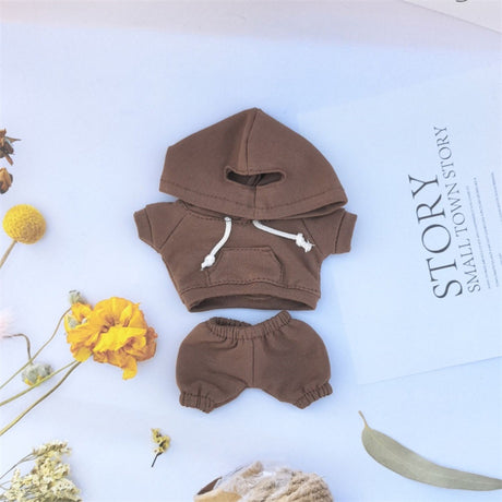 17cm Vinyl Macaron Plush Keychain Pulling Cloth Pendant Labubu Doll for Hoodie Pants Set - V.I.P Digital Presence