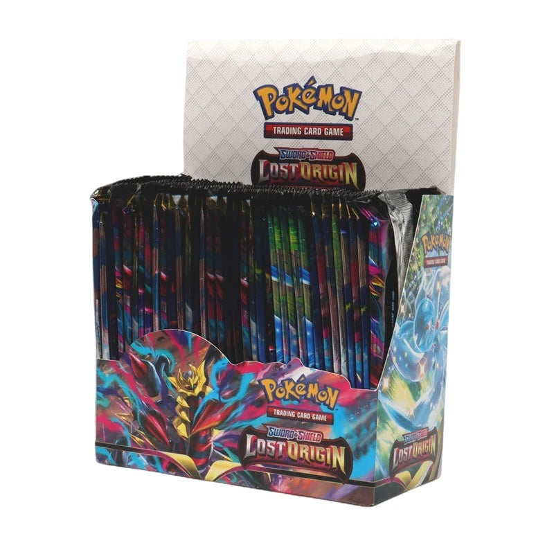 Caja ciega de cartas de Pokémon Darkness, bolsa plateada para robar cartas de Pokémon
