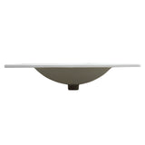 30 Inch Bathroom Ceramic Sink Basin, White - V.I.P Digital Presence