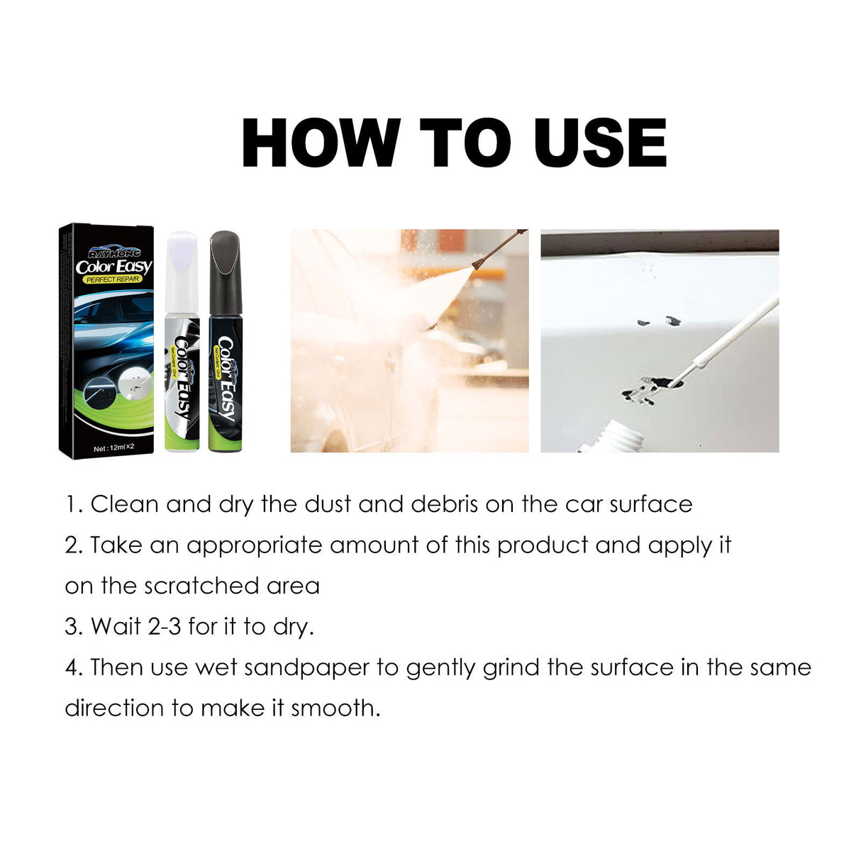 Car Scratch Repair Fluid, Car Lamp Shade Yellow Polishing Cleaning Scratches Polishing Brightening Coating Agent - V.I.P Digital Presence