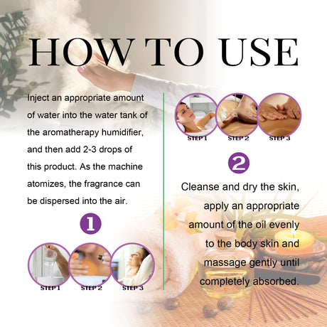 Lavender Essential Oil, Skin Moisturizing Whitening Beauty Firming Skin Relaxing Body Massage Essential Oil - V.I.P Digital Presence