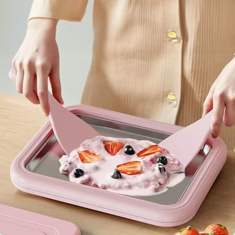 Home ice cream maker, small frozen yogurt maker, handmade for kids, frozen ice tray, family kitchen tools - V.I.P Digital Presence