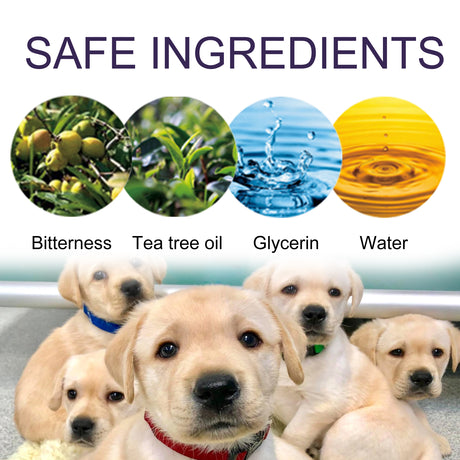 Anti-Chewing Bitter Spray For Pets, Prevent Dogs Tearing Apart Homes Scratching And Biting Long-Lasting Indoor Repellent Spray - V.I.P Digital Presence