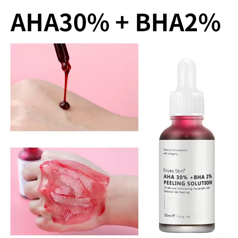 Hot Sell Natural Organic AHA 30% BHA 2% Serum Deep Peeling Exfoliating Solution Skin Facial Serum - V.I.P Digital Presence