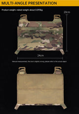 WoSporT can accommodate three 5.56 (or two 7.62) inner pockets with built-in function cover camouflage front panel - V.I.P Digital Presence