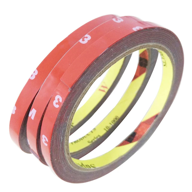 1pc 0.8CM Width Car Sticker for 3M Double Foam Faced Adhesive Tape Auto Glue Sticker Multi-function Car Accessories Car-styling - V.I.P Digital Presence
