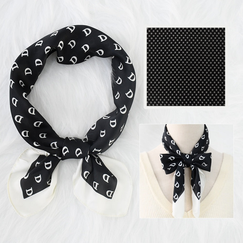 Silk Scarf Women's Sunscreen Beach Imitation Silk Versatile Silk Scarf Neckband - V.I.P Digital Presence